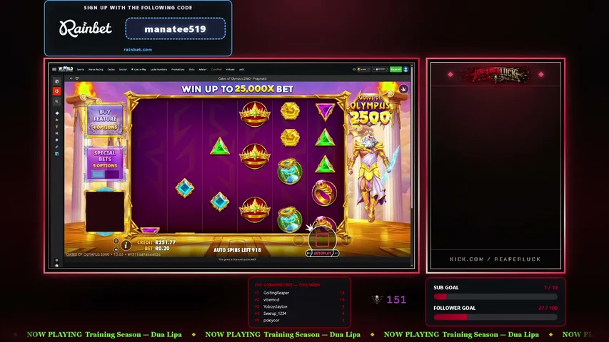 reaperluck playing Slots & Casino - Live Casino Stream