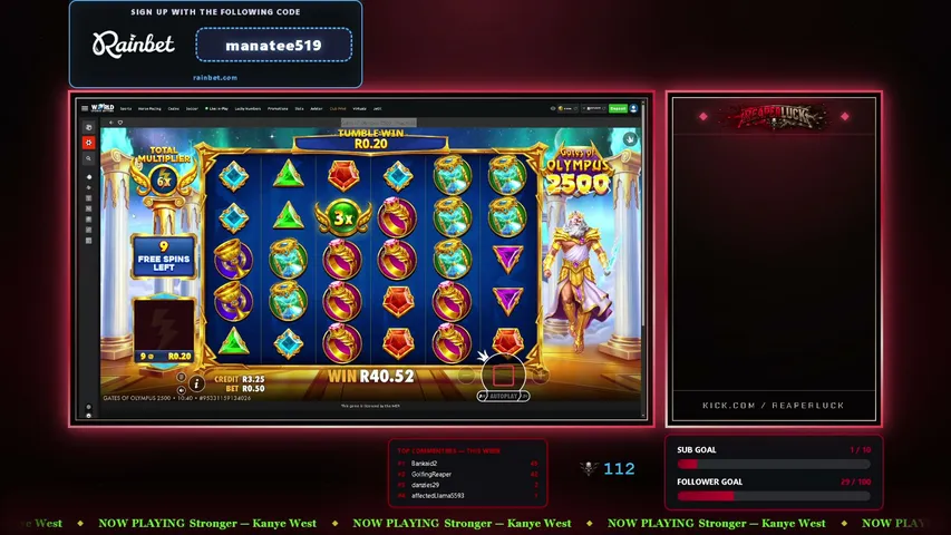 reaperluck playing Slots & Casino - Live Casino Stream