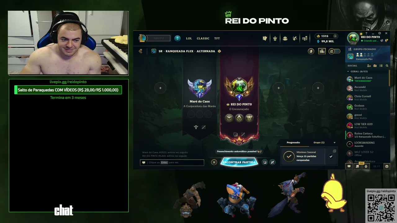 REI_DO_PINTO live