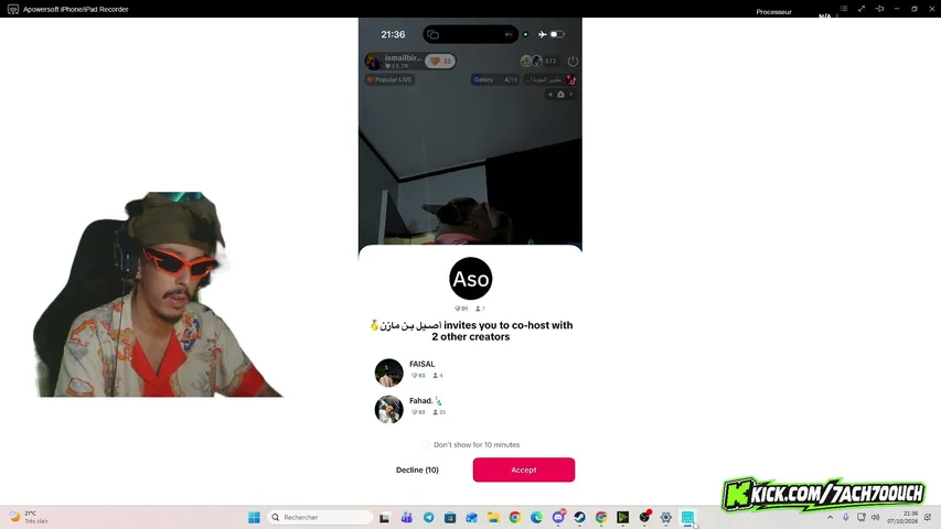 7ach7oouch playing Chat Roulette - Live Casino Stream