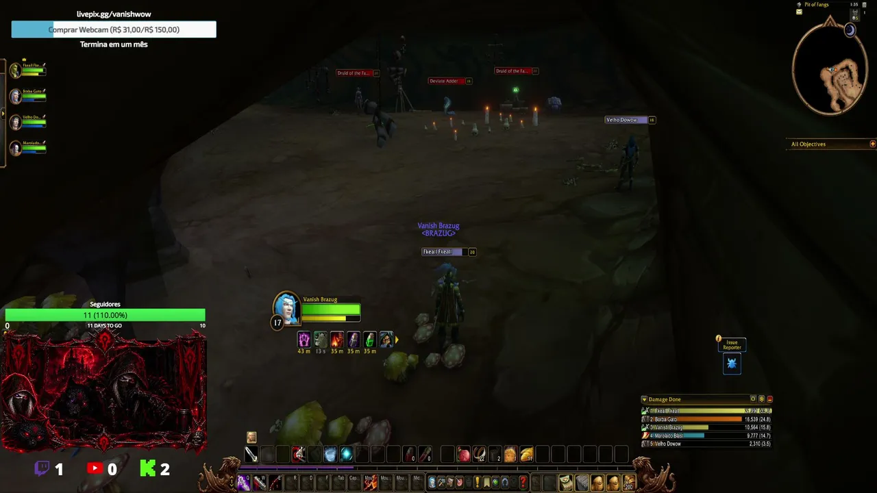 VanishWoW live