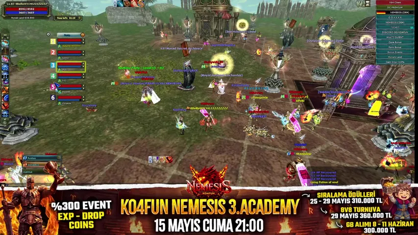 ⚔️ 🔥 #KO4FUN 1.Academy 20 Mart 210 1Milyon TL (Nakit) Ödüllü Clan Turnuvası Kayıtları 3 Nisan 🔥 ⚔️