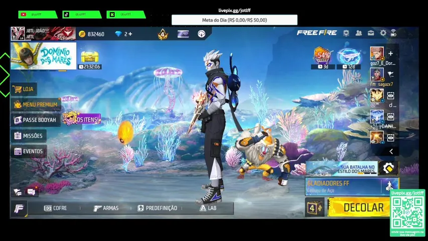 JØTL - AO VIVO 🔴 | Gameplay insana 🔥 Só os brabos