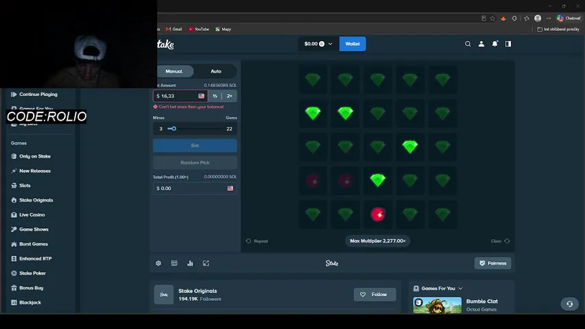 roliolive playing Slots & Casino - Live Casino Stream