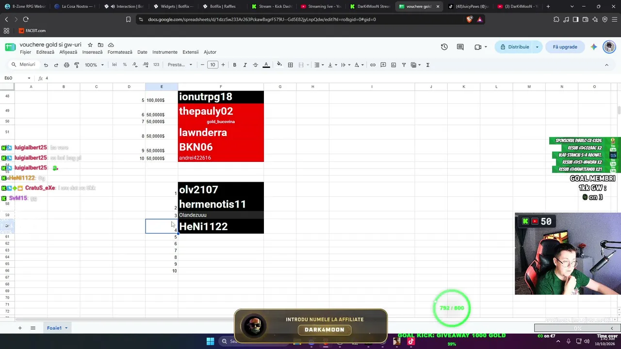 DarK4MooN live stream