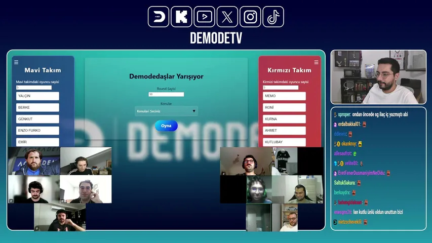 demodetv playing Just Chatting - Live Casino Stream