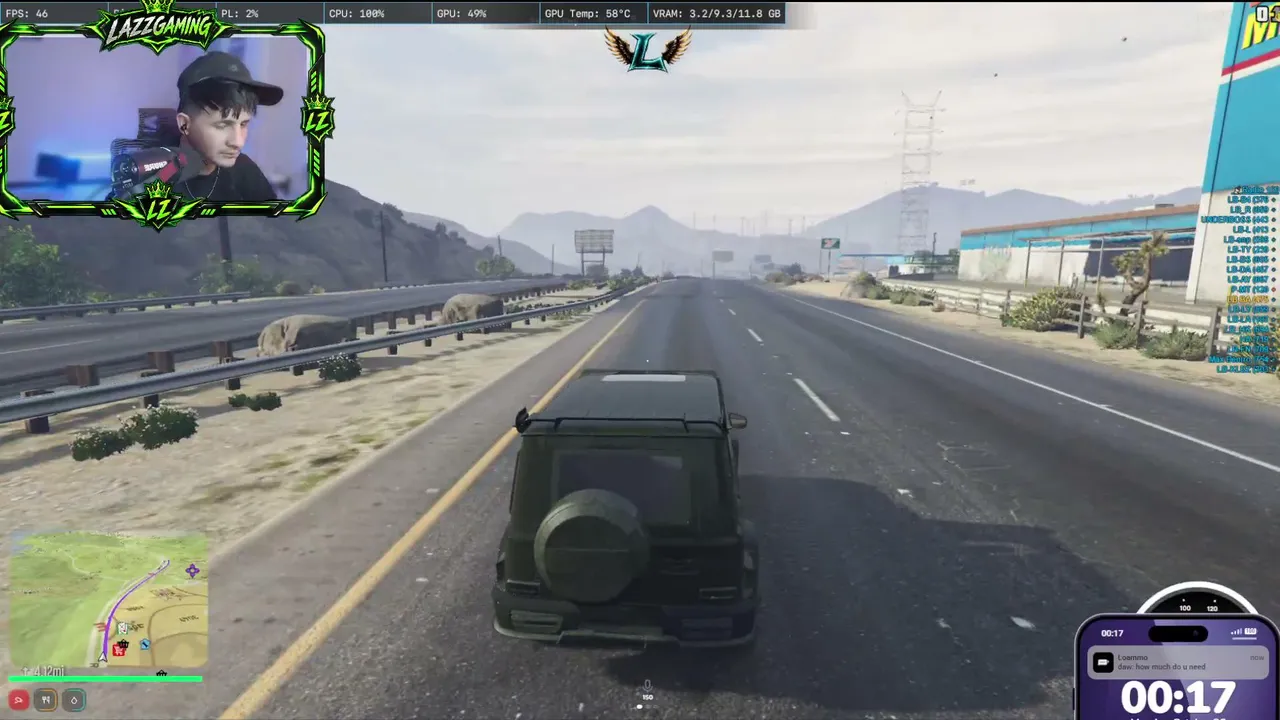 lazzgaming live stream