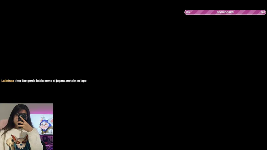 Doteando y hablando con un intenso.