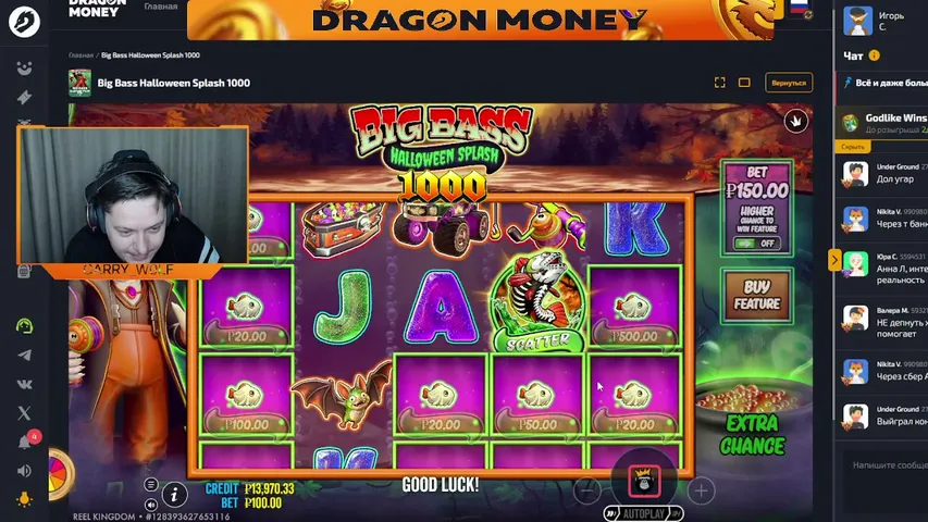 Garryw0lf playing Slots & Casino - Live Casino Stream