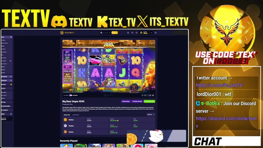 tex-tv playing Slots & Casino - Live Casino Stream