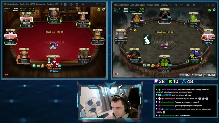 kiberbasket-pro playing Monopoly Poker - Live Casino Stream