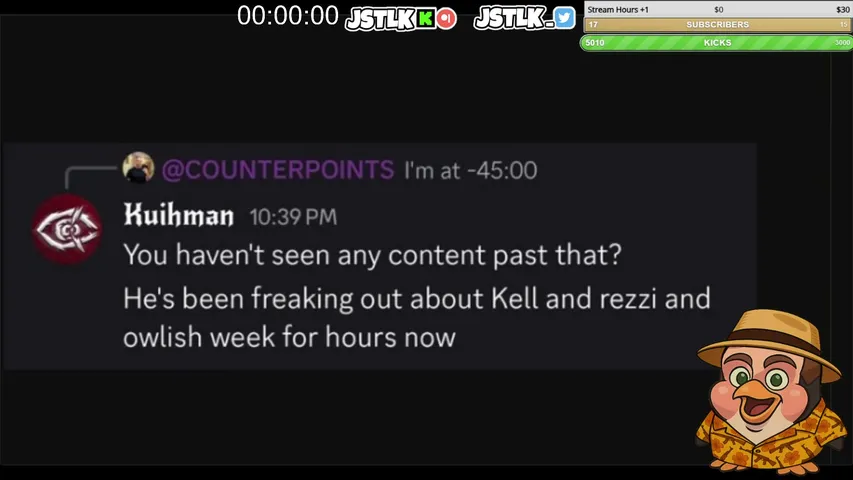 Live preview of jstlk's Kick stream