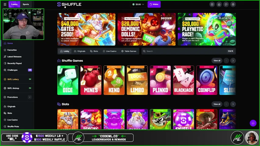 teamml playing Slots & Casino - Live Casino Stream