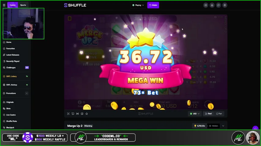 teamml playing Slots & Casino - Live Casino Stream