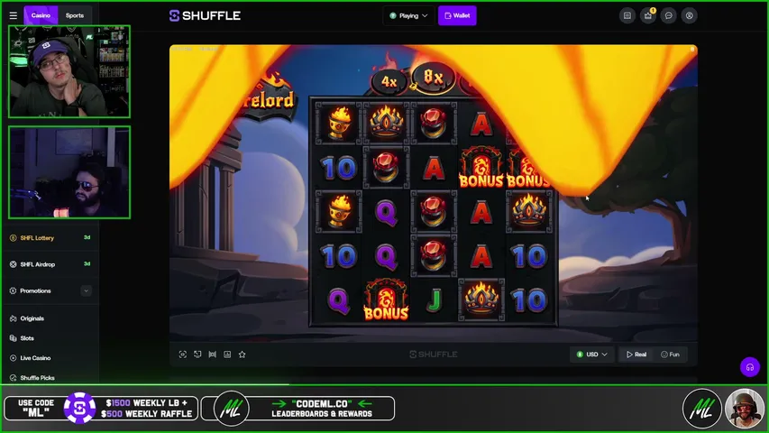 teamml playing Slots & Casino - Live Casino Stream
