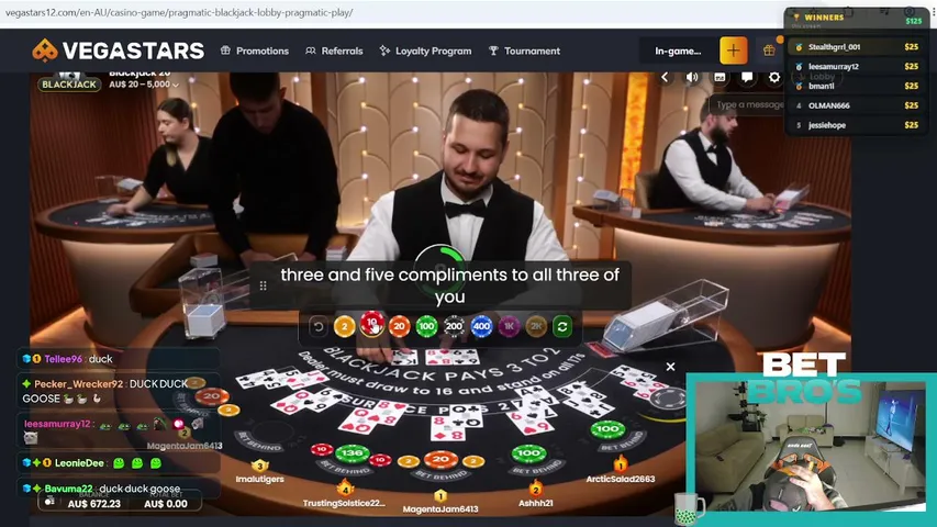 puntlords playing Slots & Casino - Live Casino Stream