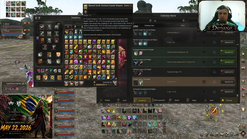 denaxo Lineage 2 stream image