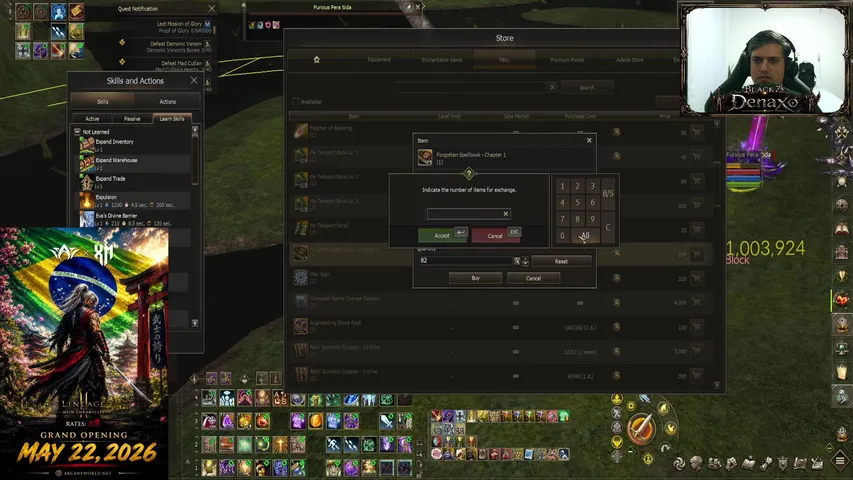 denaxo Lineage 2 stream image