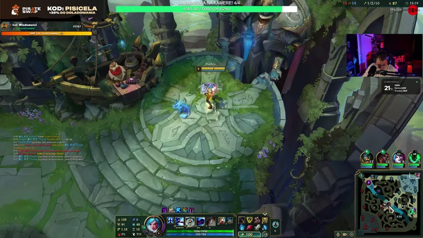 pisicelarp playing League of Legends - Live Casino Stream