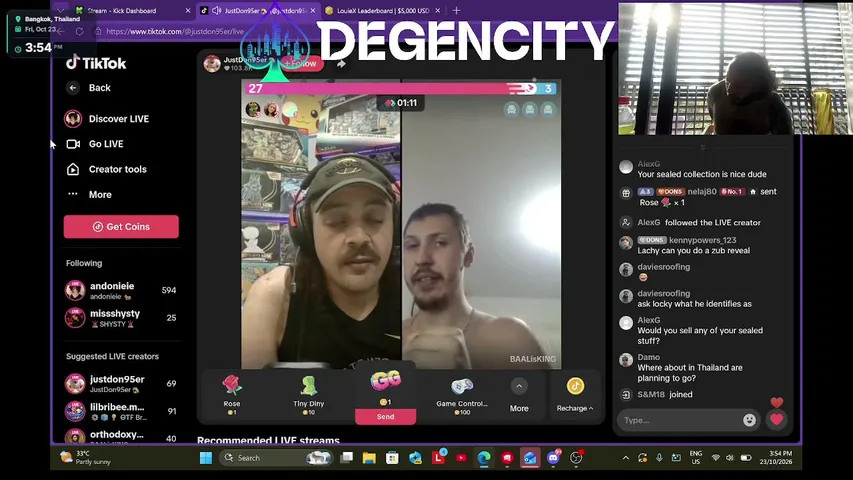 louiex live stream