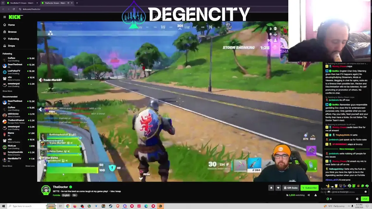 Hunting for a Smurf | Sign up to DegenCity Code louiex - 5K Leaderboard + a free $25 sign up bonus !lb !degen