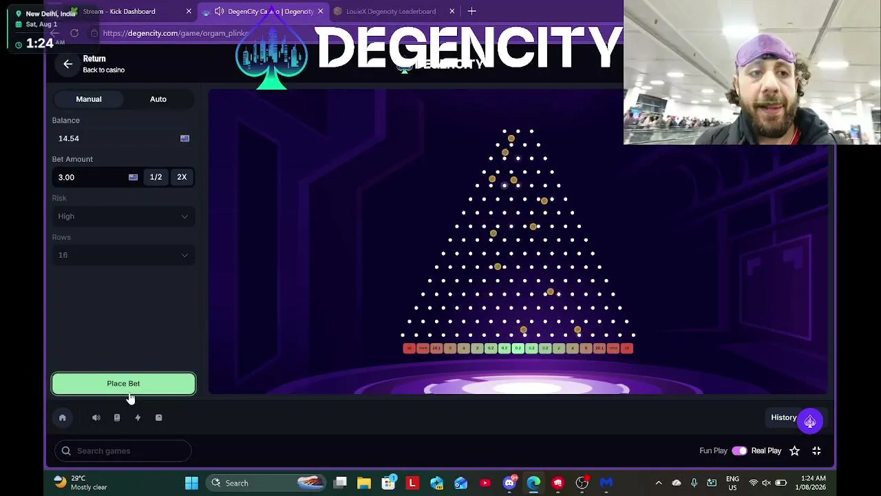 Flights booked bags packed home time | Sign up to DegenCity Code louiex - 5K Leaderboard + a free $25 sign up bonus !lb !degen
