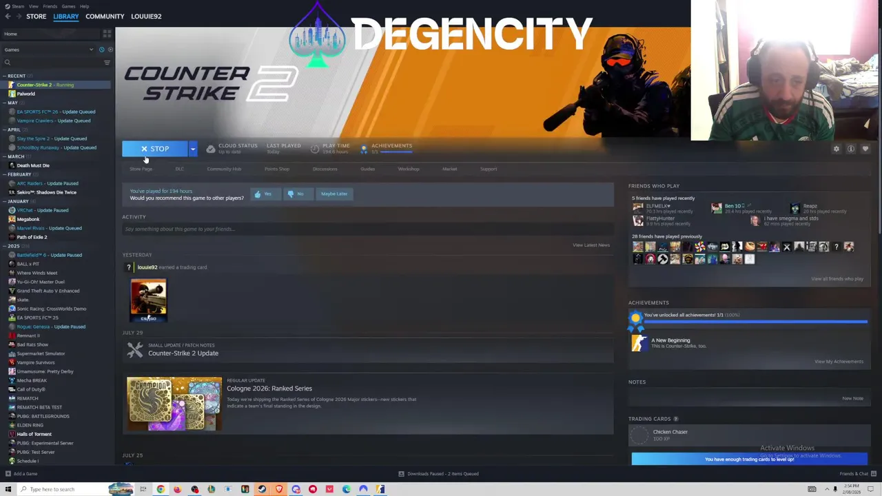 Home sweet home | Sign up to DegenCity Code louiex - 5K Leaderboard + a free $25 sign up bonus !lb !degen