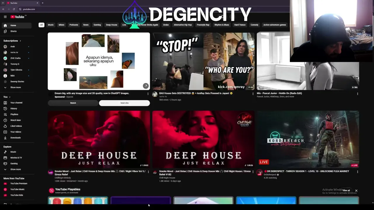 Home sweet home | Sign up to DegenCity Code louiex - 5K Leaderboard + a free $25 sign up bonus !lb !degen
