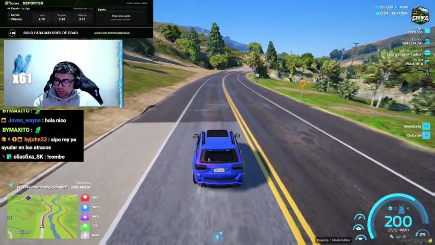 byn1co playing Grand Theft Auto V (GTA) - Live Casino Stream