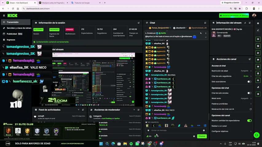 byn1co playing Grand Theft Auto V (GTA) - Live Casino Stream