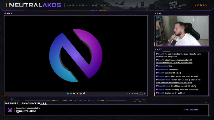 Neutralakos playing Slots & Casino - Live Casino Stream