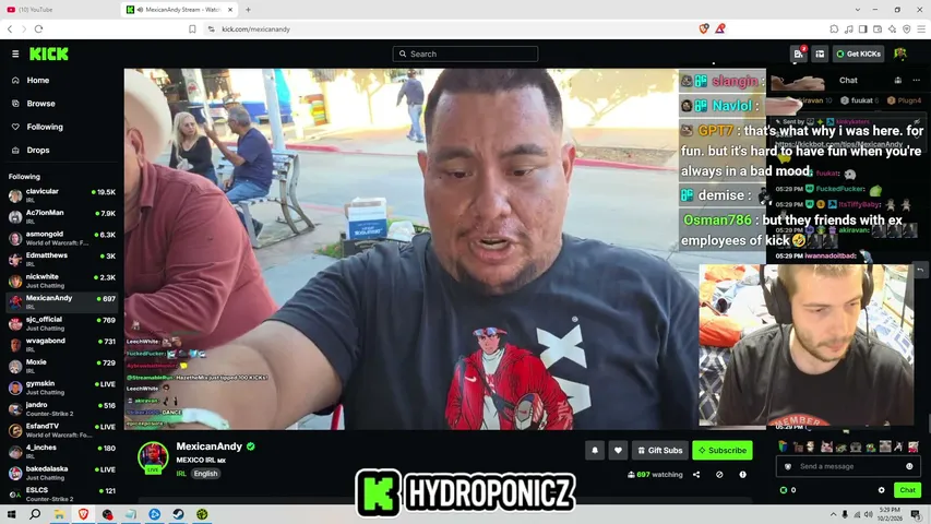 hydroponicz playing Just Chatting - Live Casino Stream