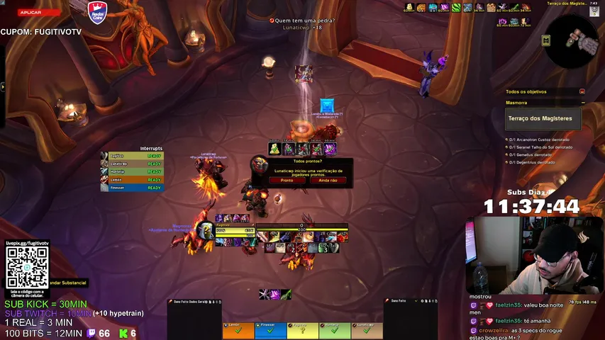 PUG CHIMERA MYTHIC | PEGAMOS 4K!🔥SUBATHON -> DIA 94 | ROGUE 4025 R.io❗exitlag❗catarse ❗rei❗guide
