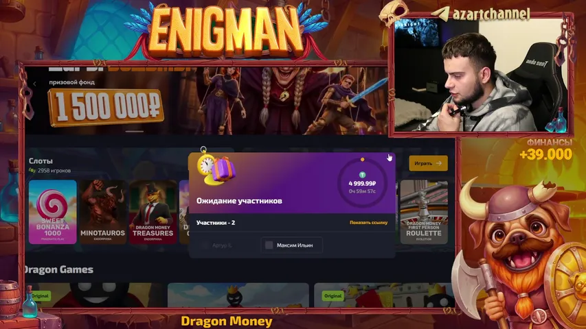 enigmoo playing Slots & Casino - Live Casino Stream