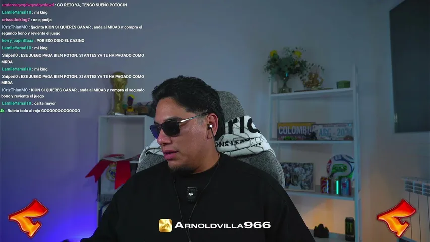 arnoldvilla96 playing Slots & Casino - Live Casino Stream