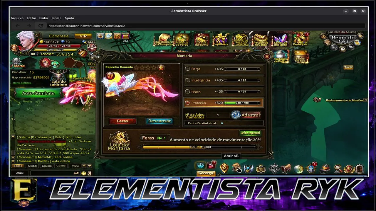 Elementista live
