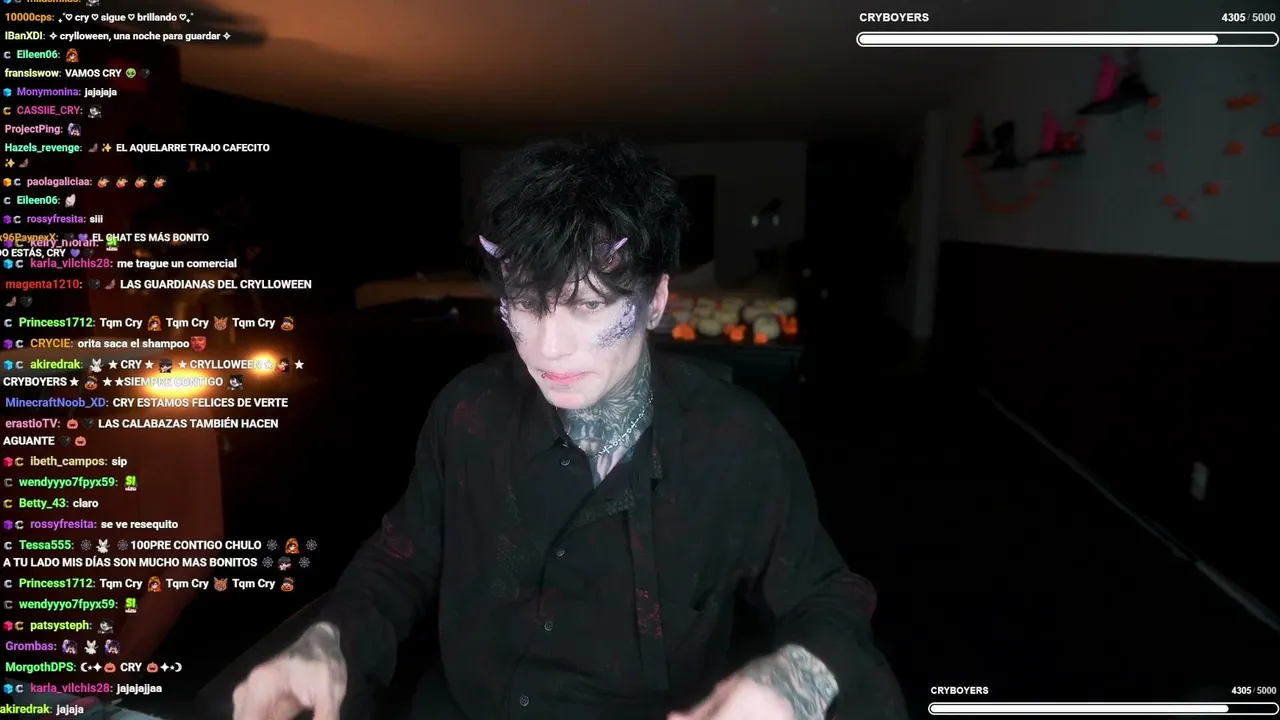Cry — CRYLLOWEEN DIA 3 HOY HAY FIESTA BBY