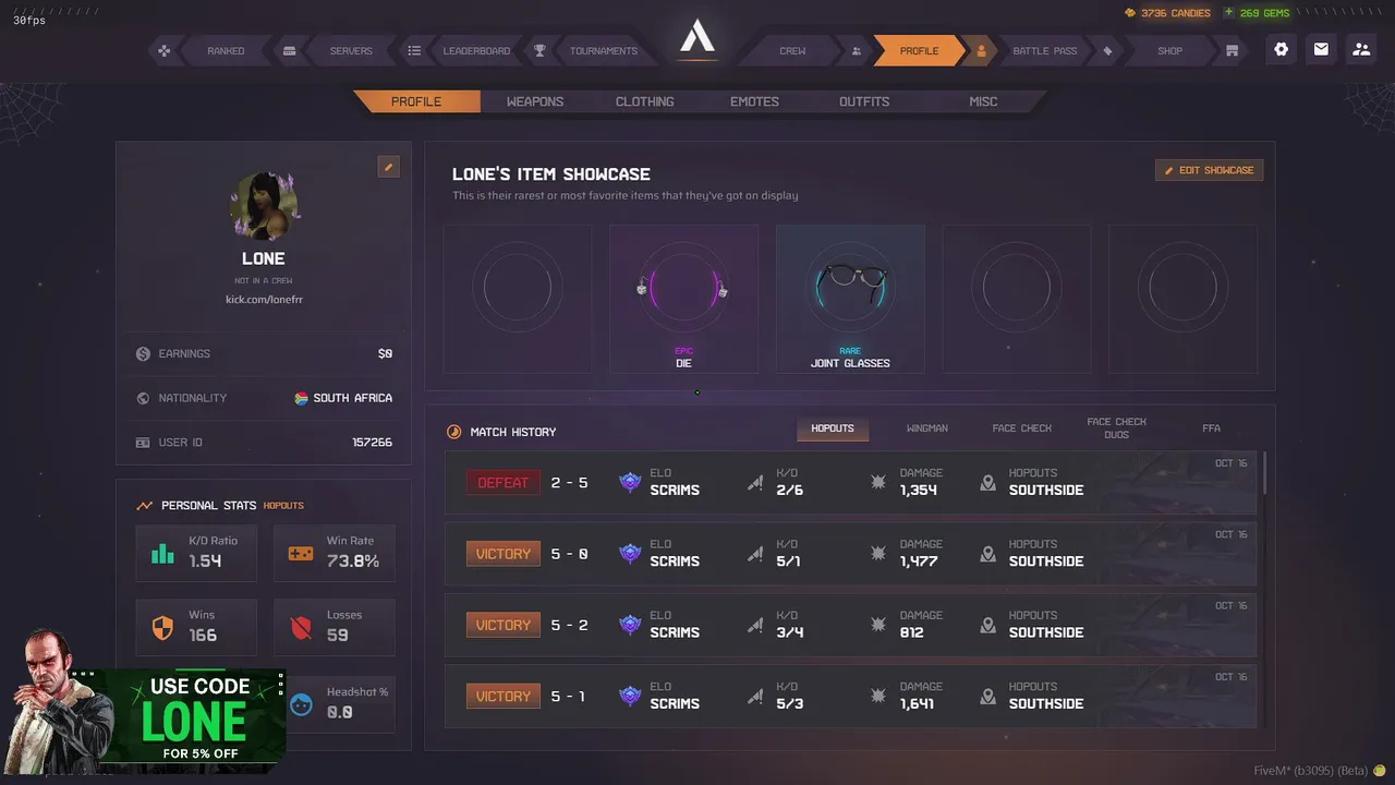 lonefrr live stream