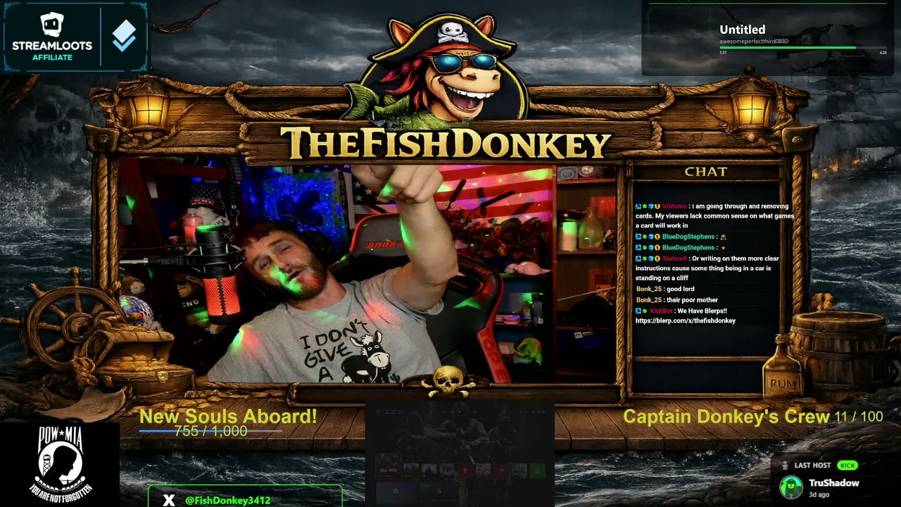 TheFishDonkey live