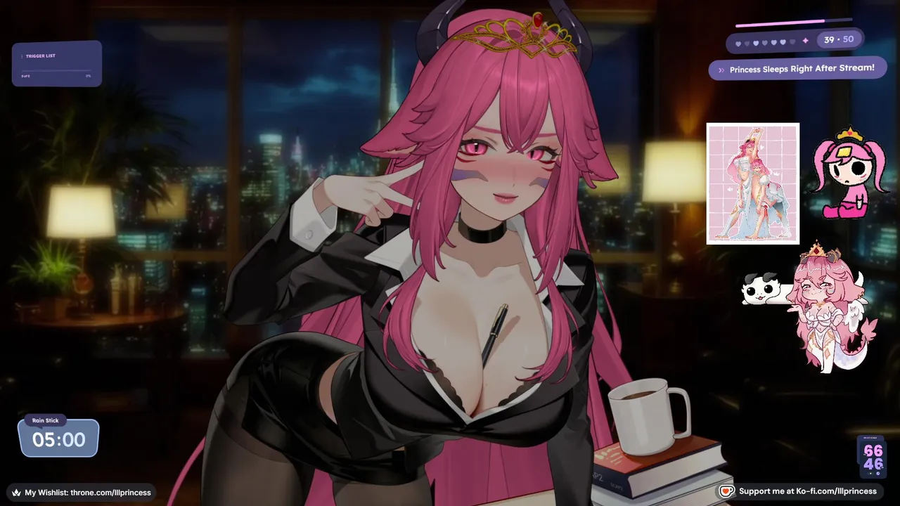 [3D LIVE] Mommy's Back To Slurp You Up!~💕@lllprincess [18+] '*•.¸♡ SUBATHON DAY 155 | !discord !song !wallpaper !princessart