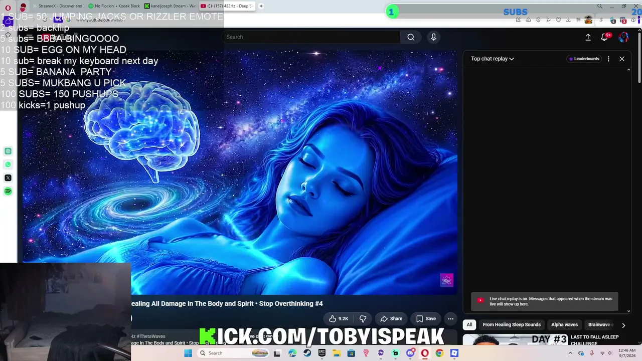 Tobyispeak live