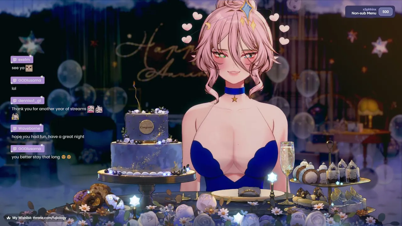 ✨[ASMR] 6hrs 2nd Streamversary Celebration!✨ !throne !menu !adv @fuji
