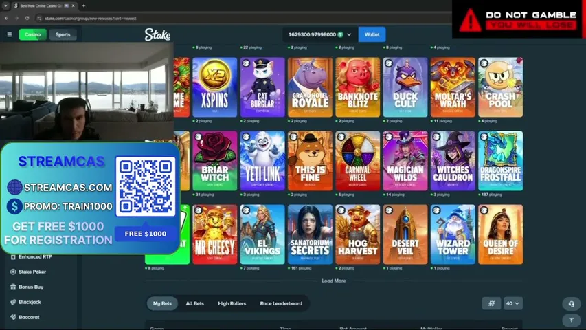 trainhhwvreckstv playing Slots & Casino - Live Casino Stream