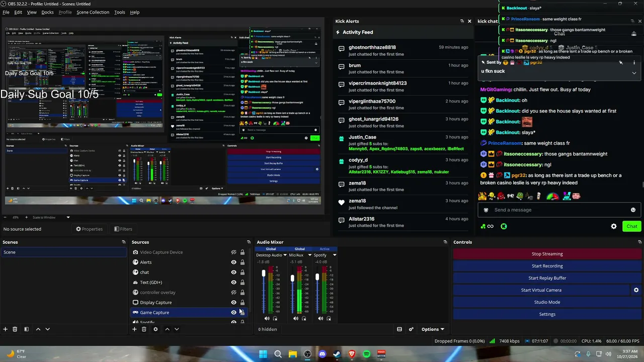 ySharpe live stream