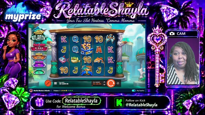 RelatableShayla playing Slots & Casino - Live Casino Stream