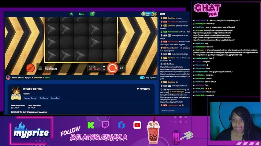 MAX WN HUNTING AFTER DARK! Pull UP!  MYPRIZE.US. PLAY & CHAT with me! USE KEYWORD: RELATABLESHAYLA for $5 free!