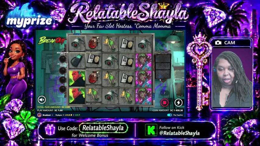 RelatableShayla playing Slots & Casino - Live Casino Stream