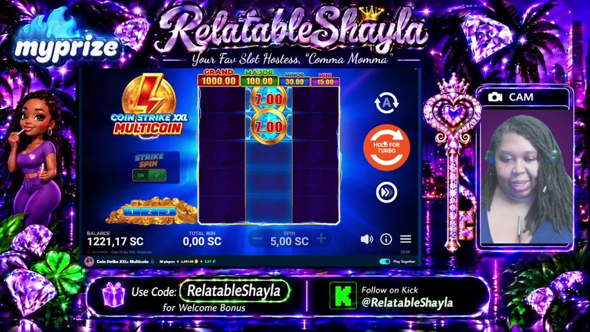 RelatableShayla playing Slots & Casino - Live Casino Stream