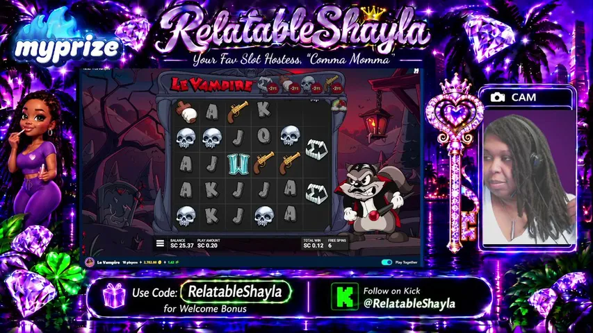 RelatableShayla playing Slots & Casino - Live Casino Stream