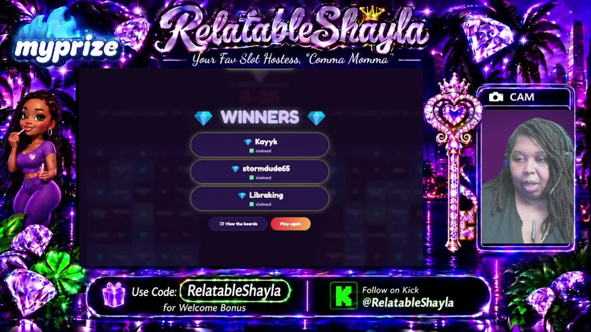 RelatableShayla playing Slots & Casino - Live Casino Stream